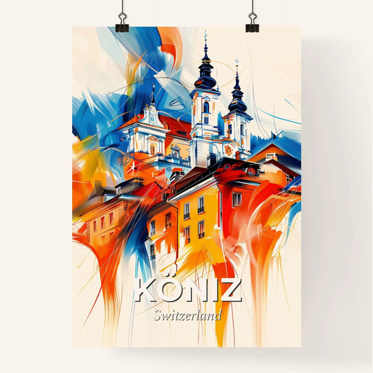 Vibrant Köniz, Switzerland Poster
