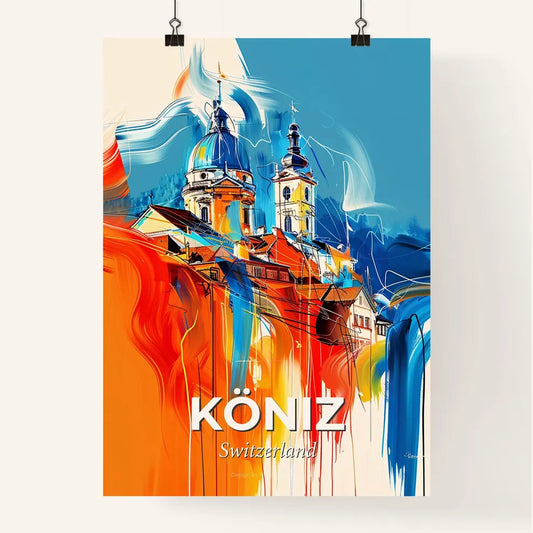 Vibrant Köniz, Switzerland Poster