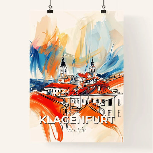 Vibrant Klagenfurt, Austria Poster