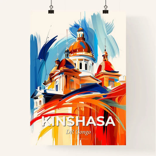Vibrant Kinshasa, Dr Congo Poster