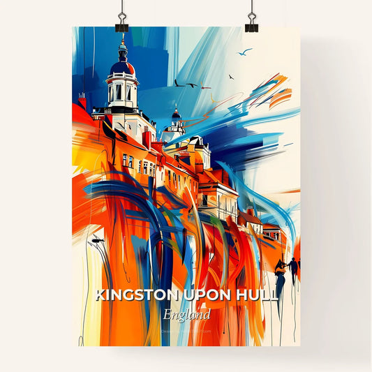 Vibrant Kingston Upon Hull, England Poster
