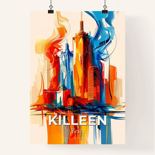 Vibrant Killeen, Texas Poster