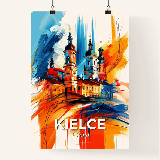 Vibrant Kielce, Poland Poster