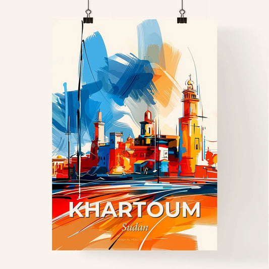Vibrant Khartoum, Sudan Poster