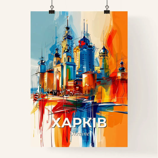 Vibrant Харків, Ukraine Poster