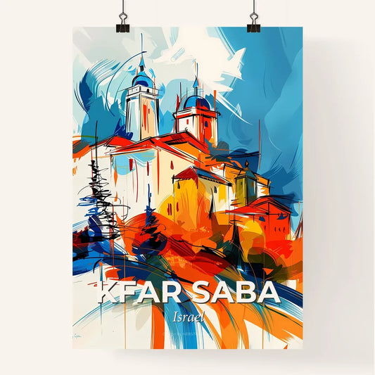 Vibrant Kfar Saba, Israel Poster