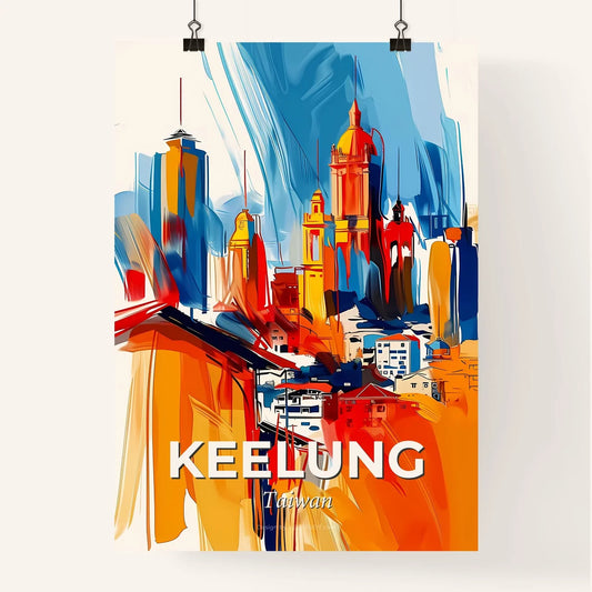 Vibrant Keelung, Taiwan Poster