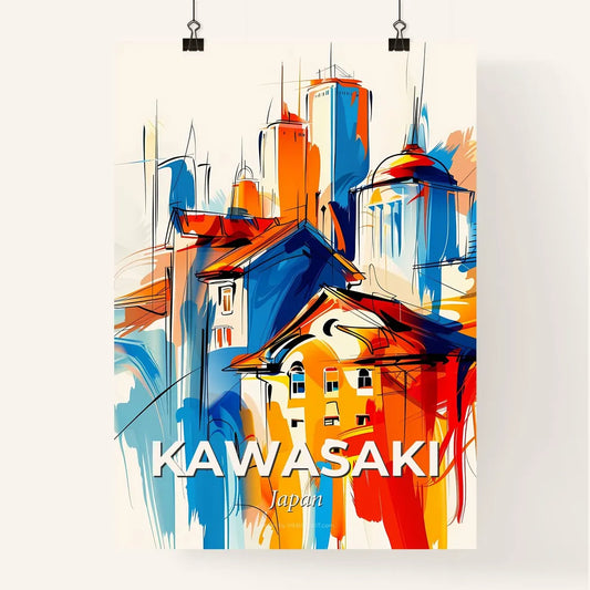 Vibrant Kawasaki, Japan Poster