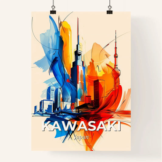 Vibrant Kawasaki, Japan Poster