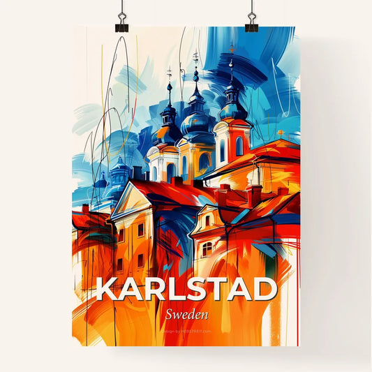 Vibrant Karlstad, Sweden Poster