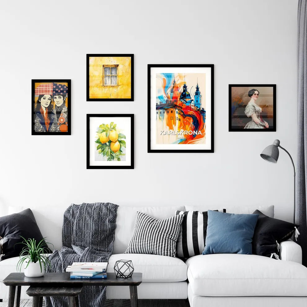 Vibrant Karlskrona, Sweden Wall Art Collection