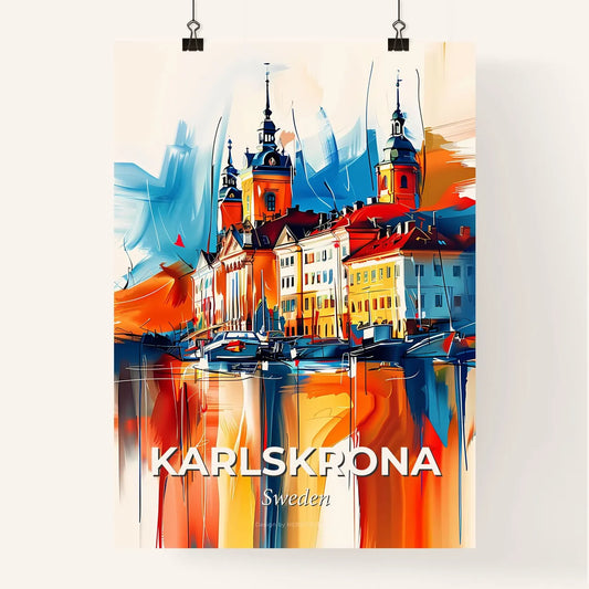 Vibrant Karlskrona, Sweden Poster