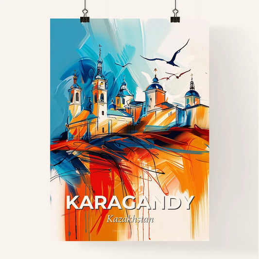 Vibrant Karagandy, Kazakhstan Poster