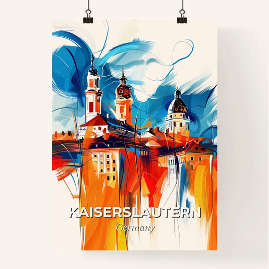 Vibrant Kaiserslautern, Germany Poster