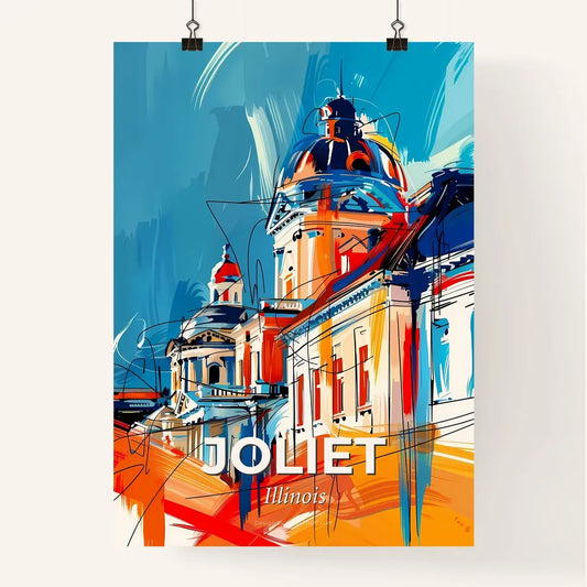 Vibrant Joliet, Illinois Poster