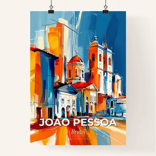 Vibrant Joao Pessoa, Brazil Poster