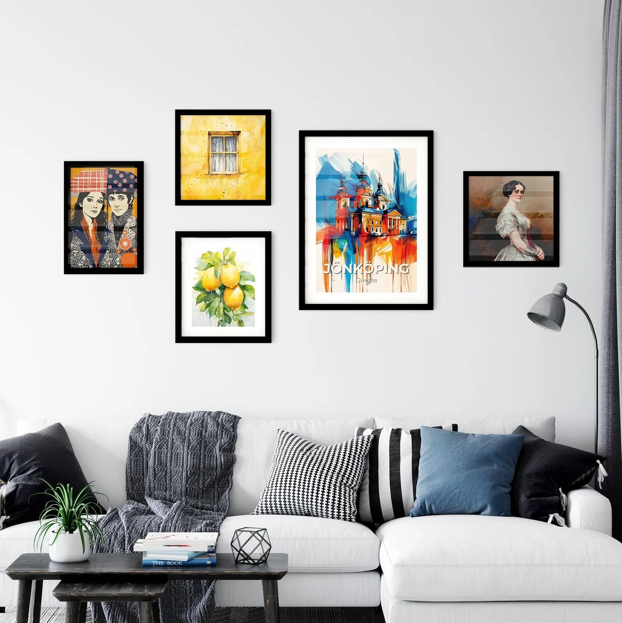 Vibrant Jönköping, Sweden Wall Art Collection