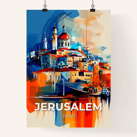 Vibrant Jerusalem, Israel Poster