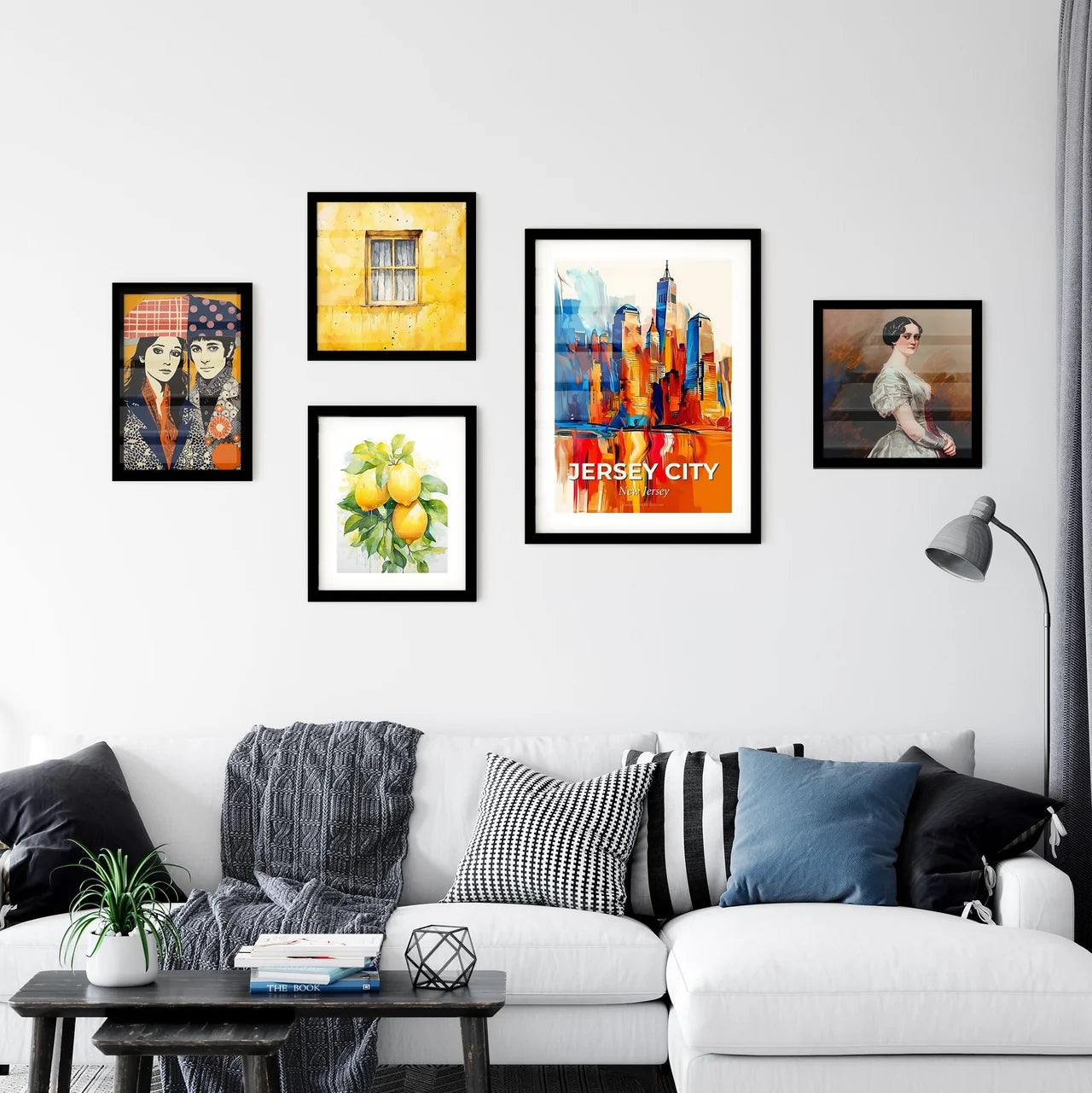 Vibrant Jersey City, New Jersey Wall Art Collection