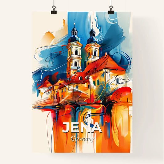 Vibrant Jena, Germany Poster