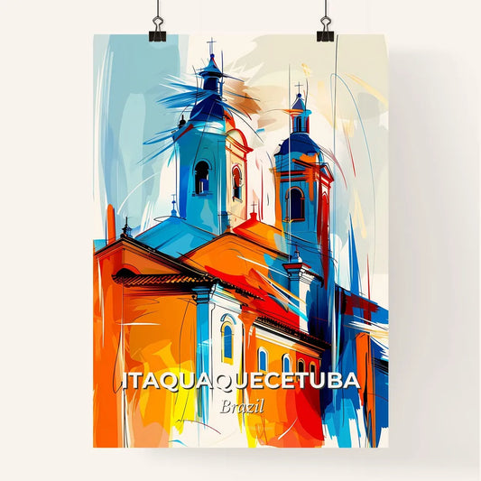 Vibrant Itaquaquecetuba, Brazil Poster