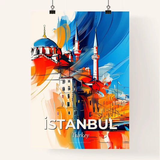 Vibrant İstanbul, Turkey Poster