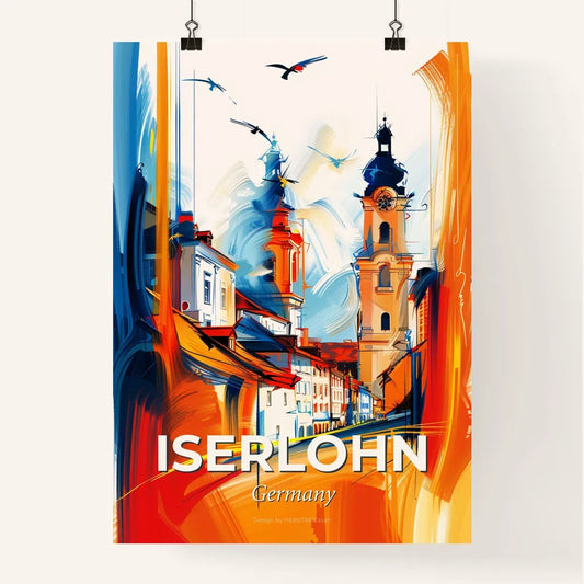 Vibrant Iserlohn, Germany Poster