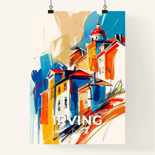 Vibrant Irving, Texas Poster
