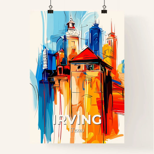 Vibrant Irving, Texas Poster