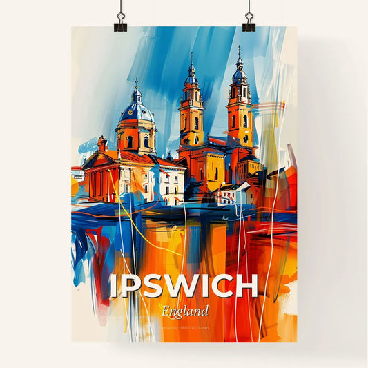Vibrant Ipswich, England Poster