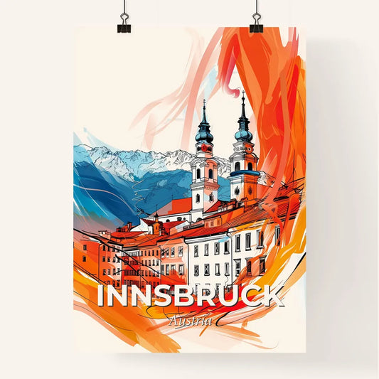 Vibrant Innsbruck, Austria Poster