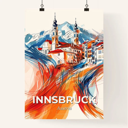 Vibrant Innsbruck, Austria Poster