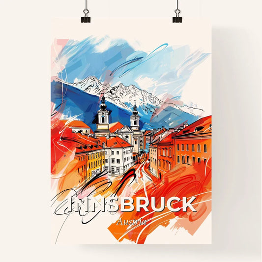 Vibrant Innsbruck, Austria Poster