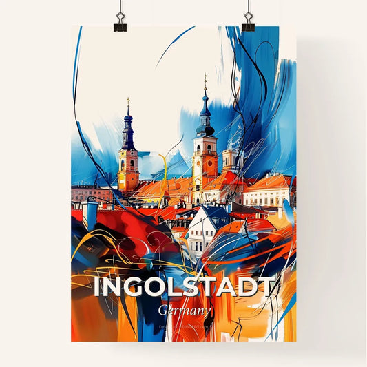 Vibrant Ingolstadt, Germany Poster