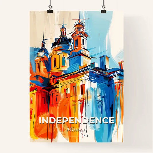 Vibrant Independence, Missouri Poster