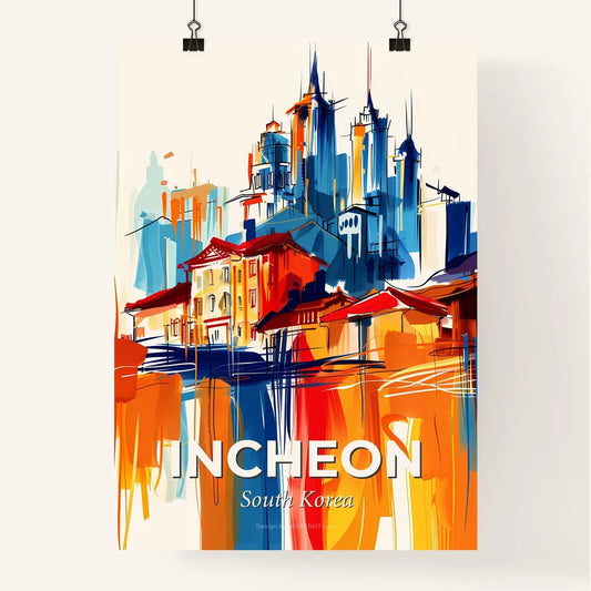 Vibrant Incheon, South Korea Poster