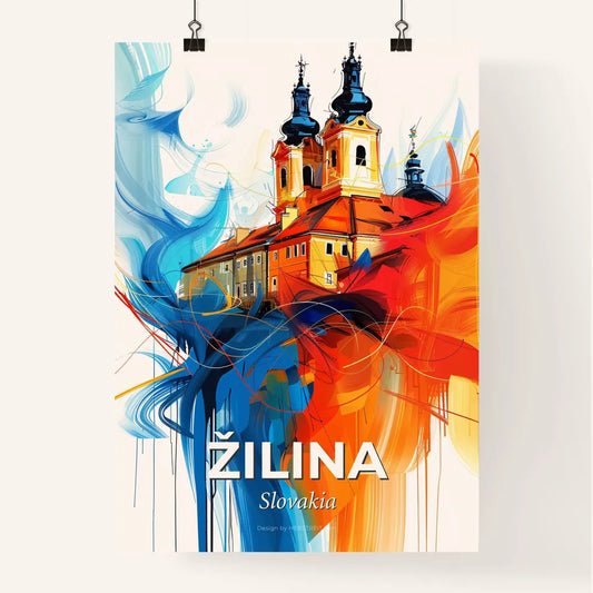 Vibrant Žilina, Slovakia Poster