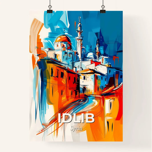 Vibrant Idlib, Syria Poster