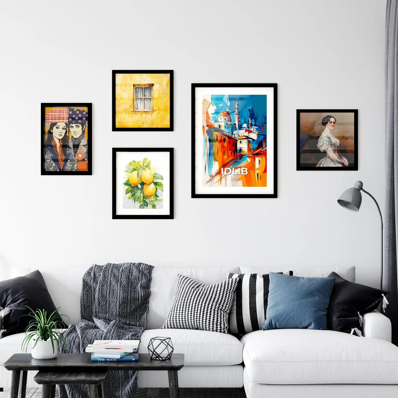 Vibrant Idlib, Syria Wall Art Collection