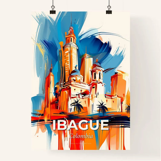 Vibrant Ibague, Colombia Poster