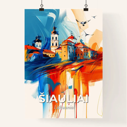 Vibrant Šiauliai, Lithuania Poster