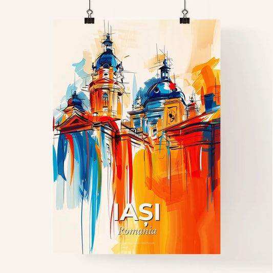Vibrant Iași, Romania Poster