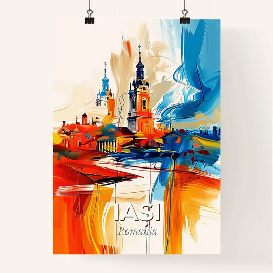 Vibrant Iași, Romania Poster