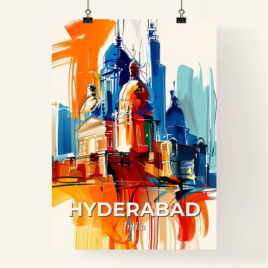 Vibrant Hyderabad, India Poster