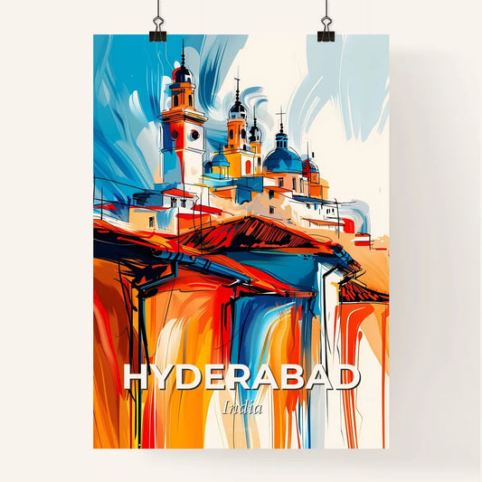 Vibrant Hyderabad, India Poster