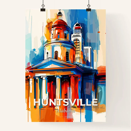 Vibrant Huntsville, Alabama Poster