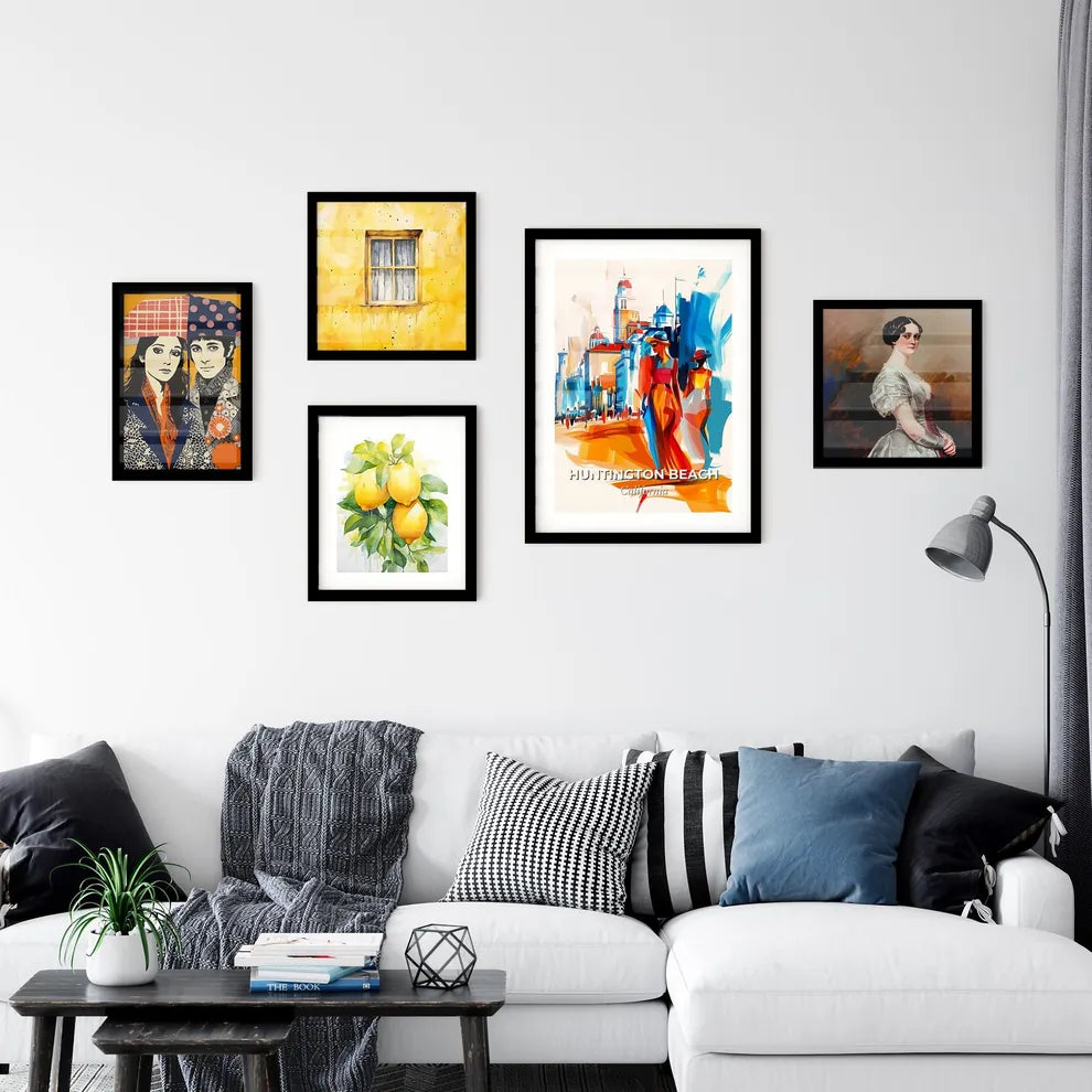 Vibrant Huntington Beach, California Wall Art Collection