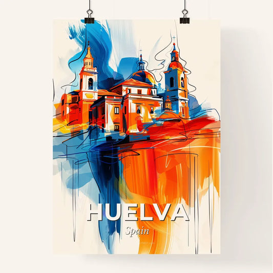 Vibrant Huelva, Spain Poster