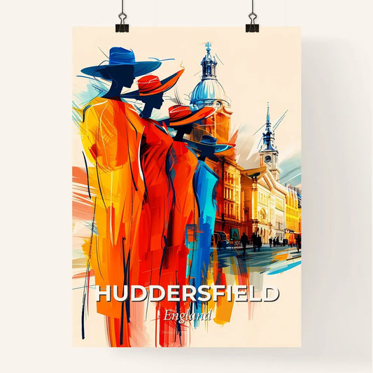 Vibrant Huddersfield, England Poster
