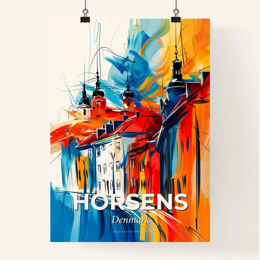 Vibrant Horsens, Denmark Poster